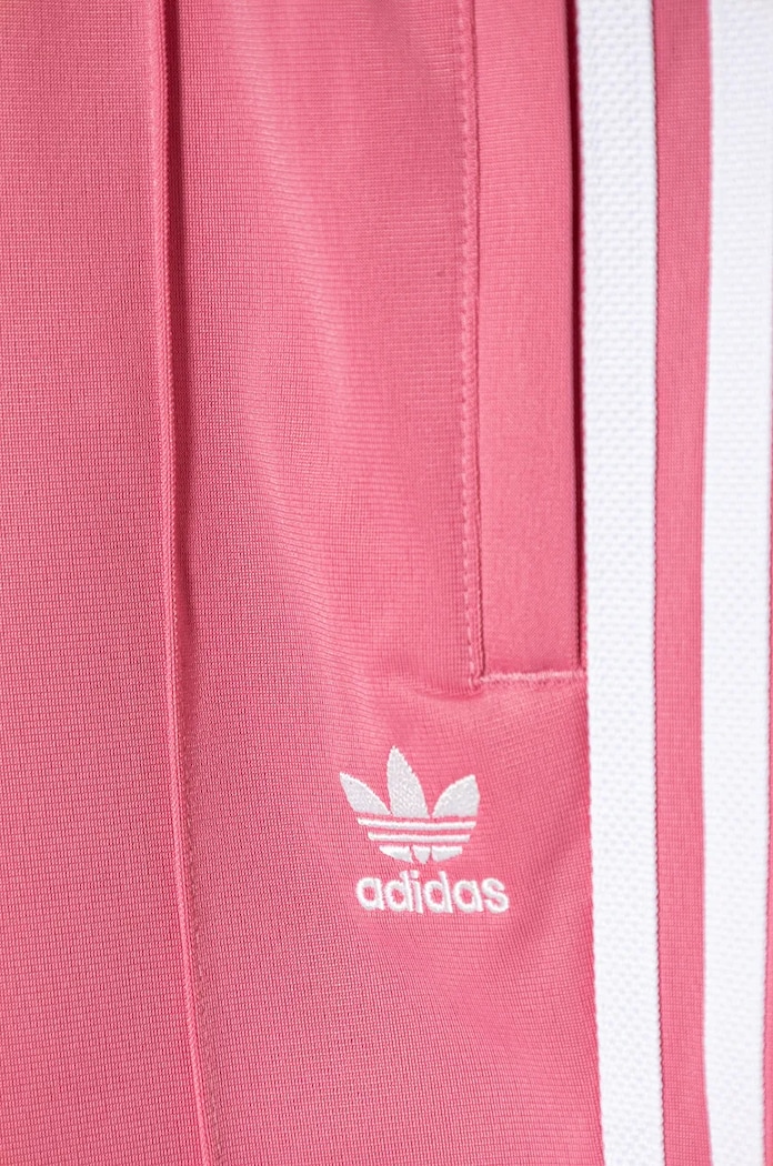 adidas Originals spodnie dresowe dziecięce SST TP OPEN HEM różowy IY4032