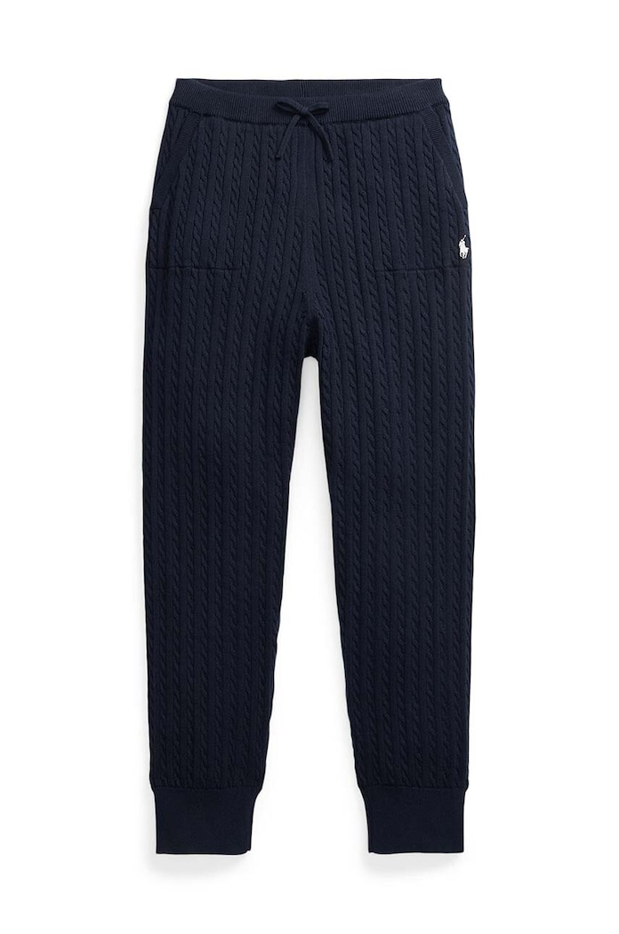 Παιδικό φούτερ Polo Ralph Lauren μαλλί σκούρο μπλε 313950776001