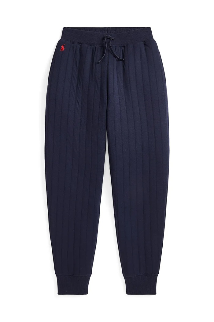 Παιδικό φούτερ Polo Ralph Lauren πλεκτό ύφασμα σκούρο μπλε 313952093001