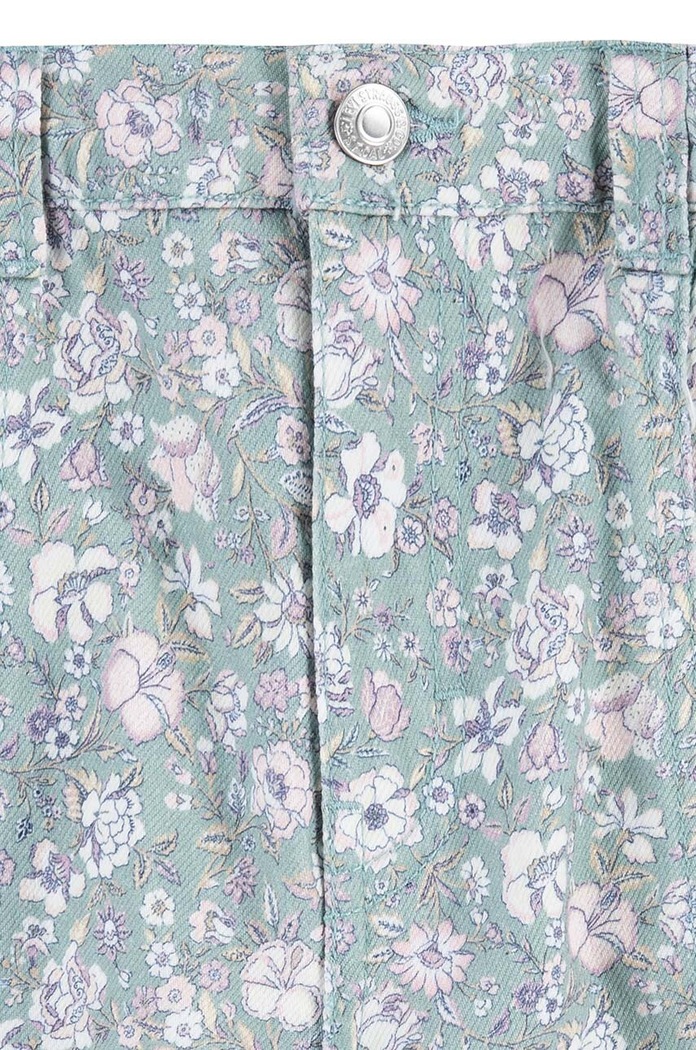 Dětské bavlněné kalhoty Levi's TWILL '94 BAGGY WIDE LEG tyrkysová 4EL019