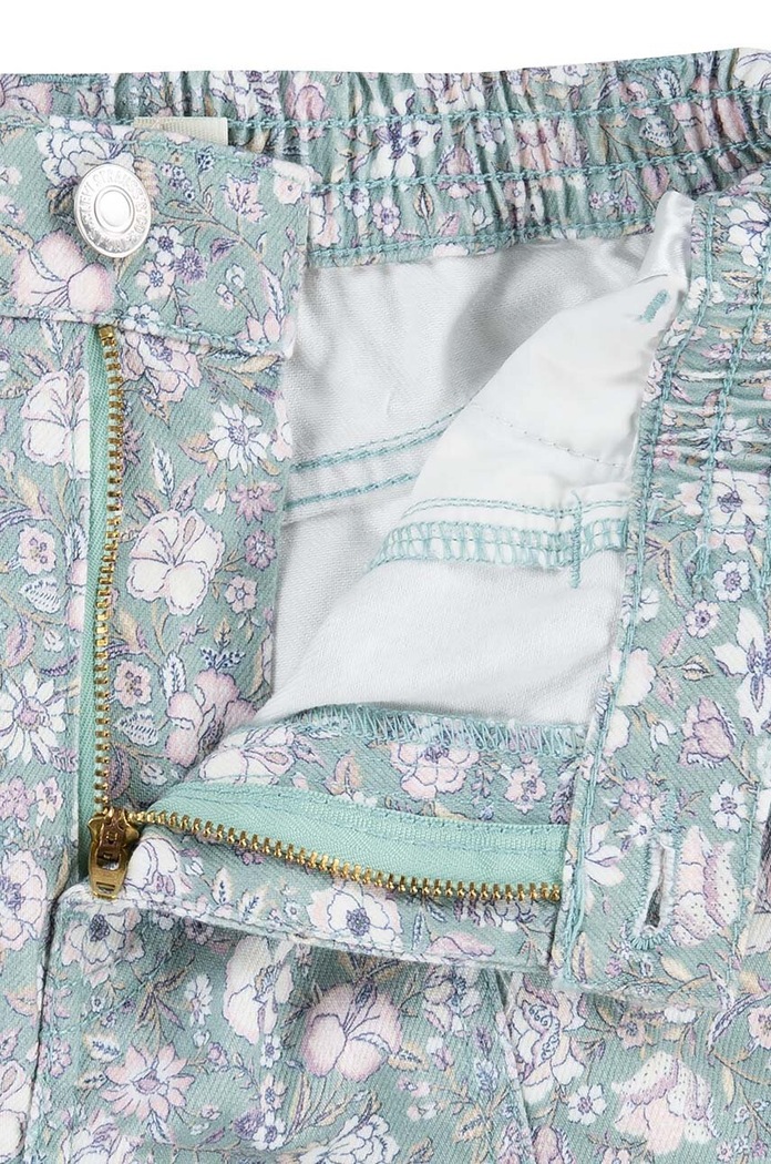 Dětské bavlněné kalhoty Levi's TWILL '94 BAGGY WIDE LEG 4EL019 tyrkysová