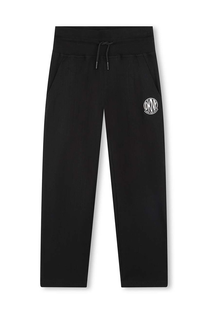 Παιδικό φούτερ Dkny πλεκτό ύφασμα μαύρο D60226.126.150