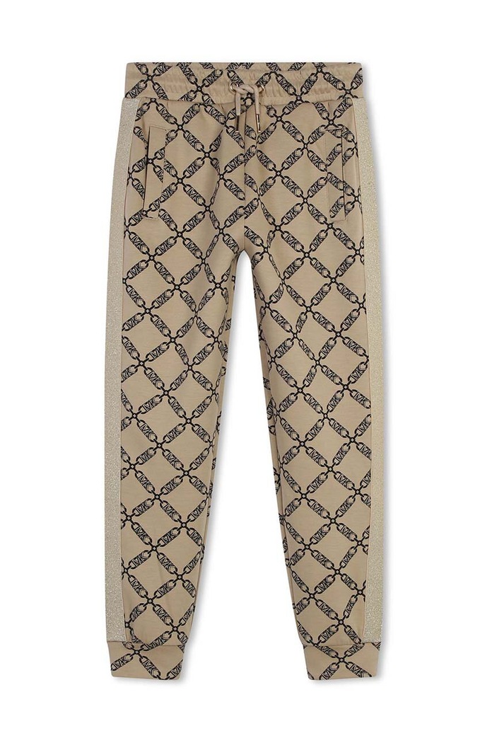 Dětské tepláky Michael Kors R30181.114.150 béžová AW24