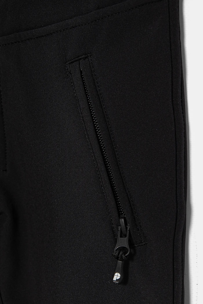Fete Protest pantaloni de schi pentru copii PRTCHAR 4910244 negru