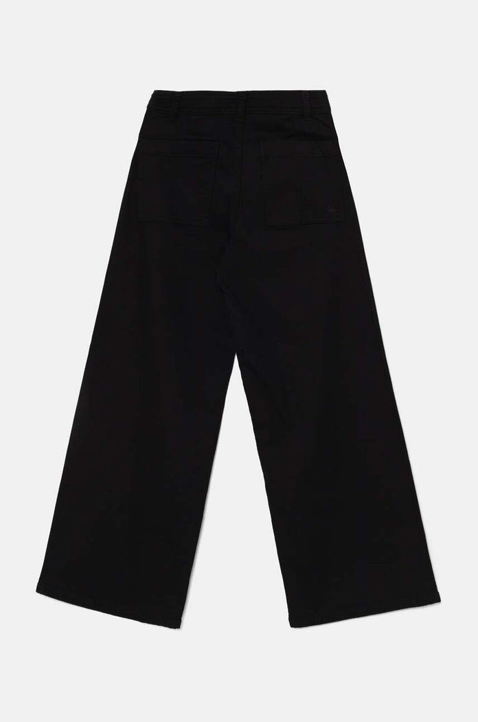 United Colors of Benetton Spodnie dziecięce 41HQCF03K.G.Seasonal czarny AW24