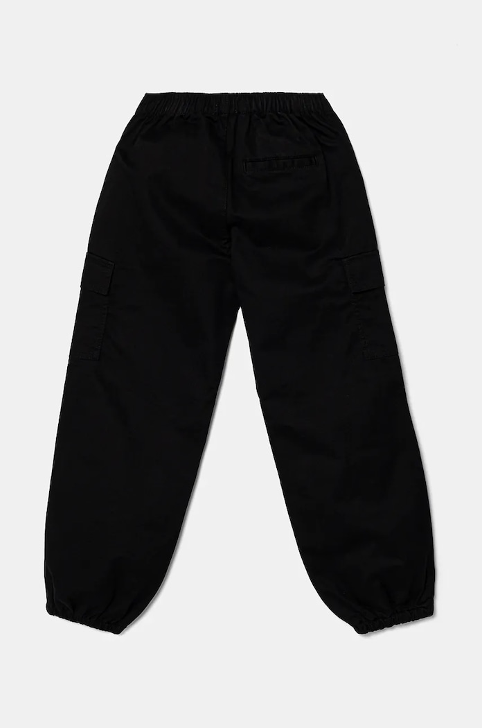 Παιδικό παντελόνι United Colors of Benetton 4XZXCF03J.G.Seasonal μαύρο AW24