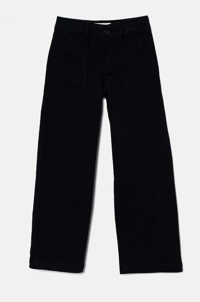 Παιδικό παντελόνι Abercrombie & Fitch με ελαστάν γκρί KI256.4061