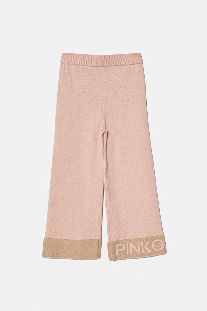 Pinko Up gyerek nadrág mintás rózsaszín F4PIBGPA129