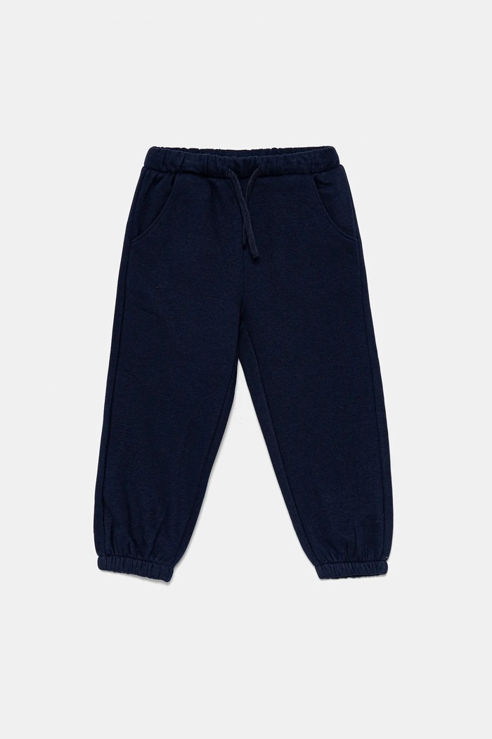 United Colors of Benetton spodnie dresowe dziecięce dzianina granatowy 39M2GF04F.P.Seasonal