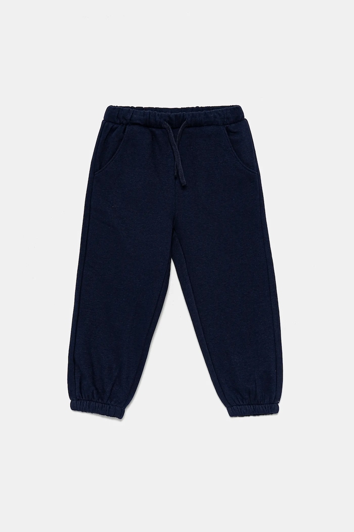 United Colors of Benetton spodnie dresowe dziecięce dzianina granatowy 39M2GF04F.P.Seasonal