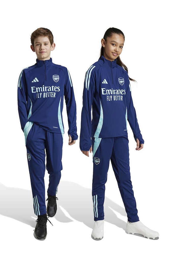 adidas Performance spodnie dresowe dziecięce AFC TR PNT wzorzyste granatowy IT2209