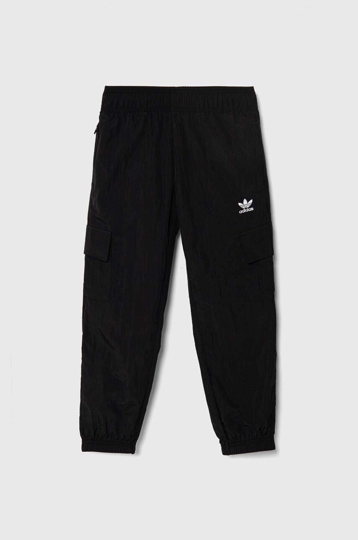 adidas Originals spodnie dziecięce CARGO PANTS IW3505 czarny AW24