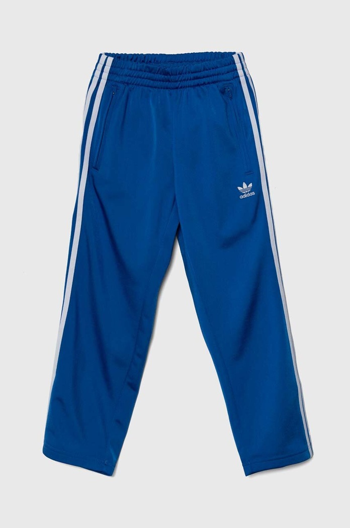 Dětské tepláky adidas Originals FIREBIRD PANTS IY9803 modrá AW24