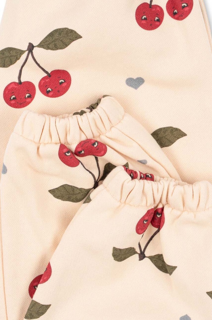 Dětské tepláky Konges Sløjd LOU SWEAT PANTS OCS KS101567 béžová