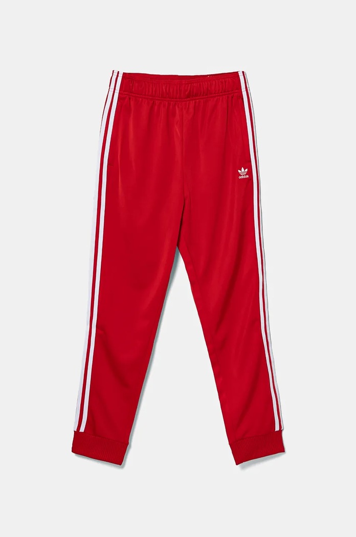 adidas Originals spodnie dresowe dziecięce SST TRACK PANTS IX7631 czerwony AW24