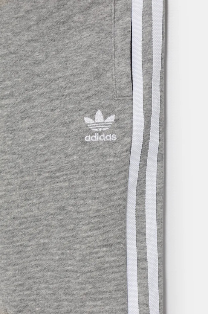 adidas Originals pantaloni de trening pentru copii TREFOIL PANTS gri IY7485