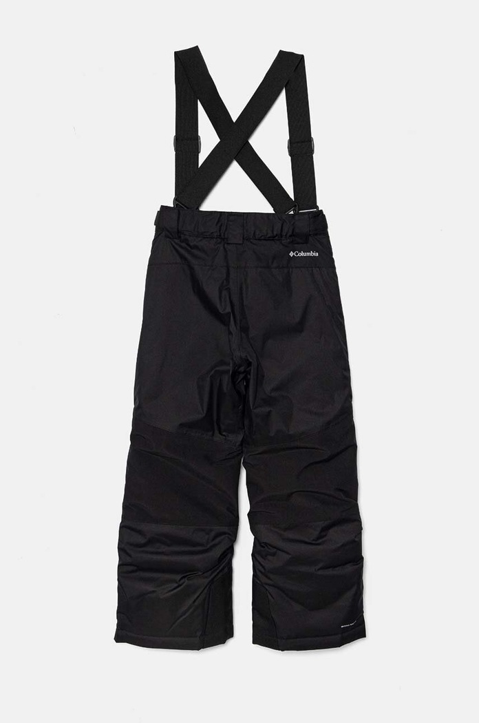 Dětské lyžařské kalhoty Columbia Powder Turner Suspender 2089831 černá AW24