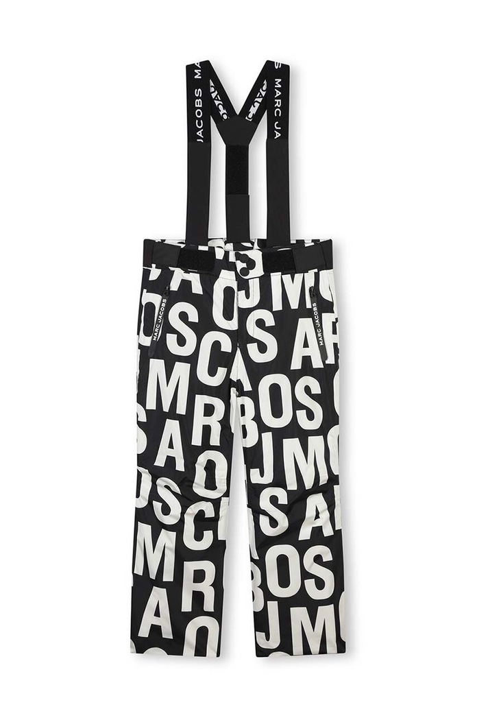 Marc Jacobs spodnie narciarskie dziecięce tkanina czarny W60278.114.150