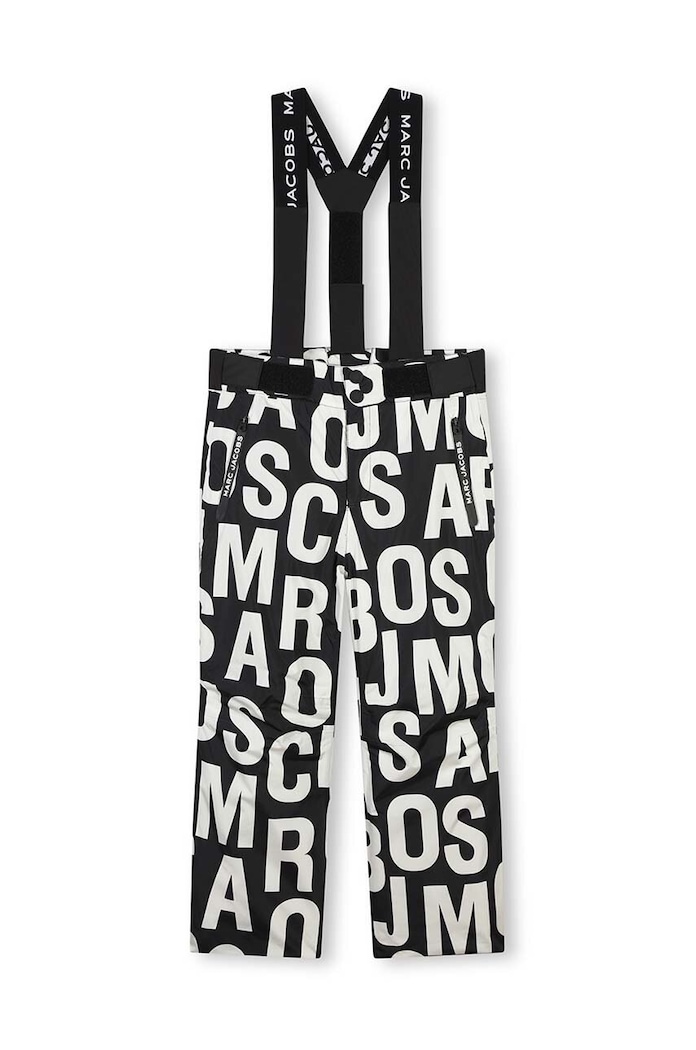 Marc Jacobs spodnie narciarskie dziecięce tkanina czarny W60278.114.150