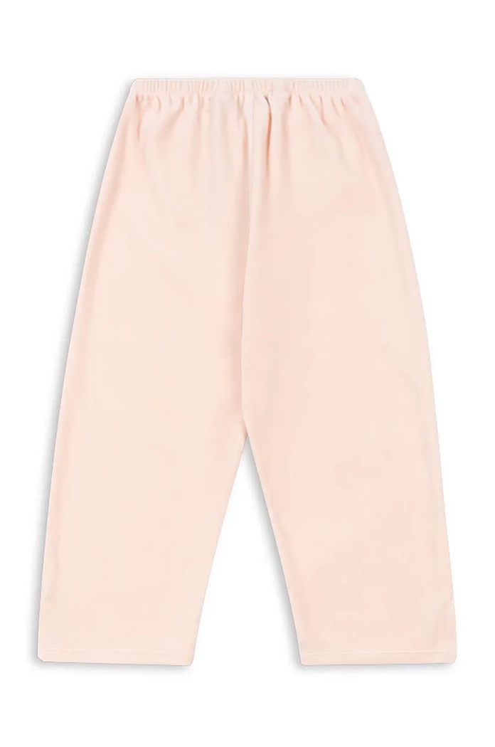 Konges Sløjd gyerek melegítőnadrág VELOU PANTS GOTS KS102133 bézs AW24