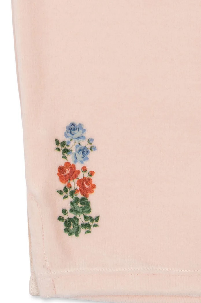 Konges Sløjd gyerek melegítőnadrág VELOU PANTS GOTS bézs KS102133
