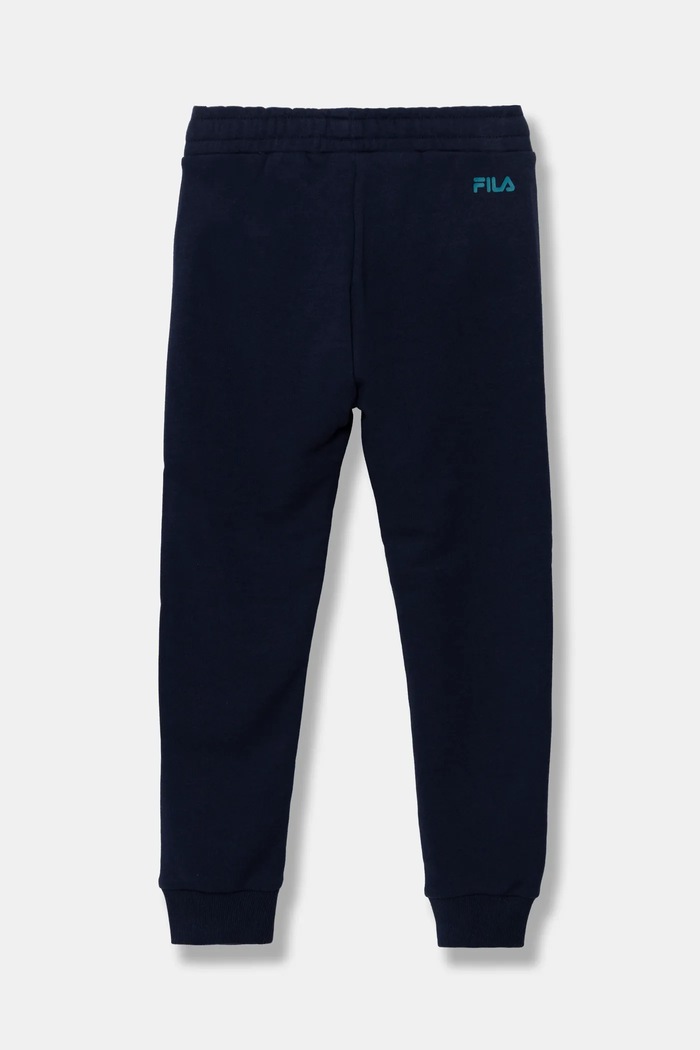 Dětské bavlněné tepláky Fila LICHTENBORN FAK0359 námořnická modř AW24