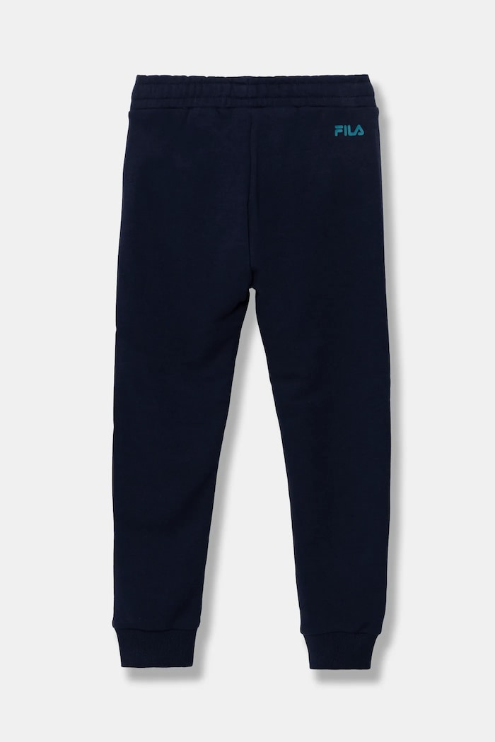 Dětské bavlněné tepláky Fila LICHTENBORN FAK0359 námořnická modř AW24