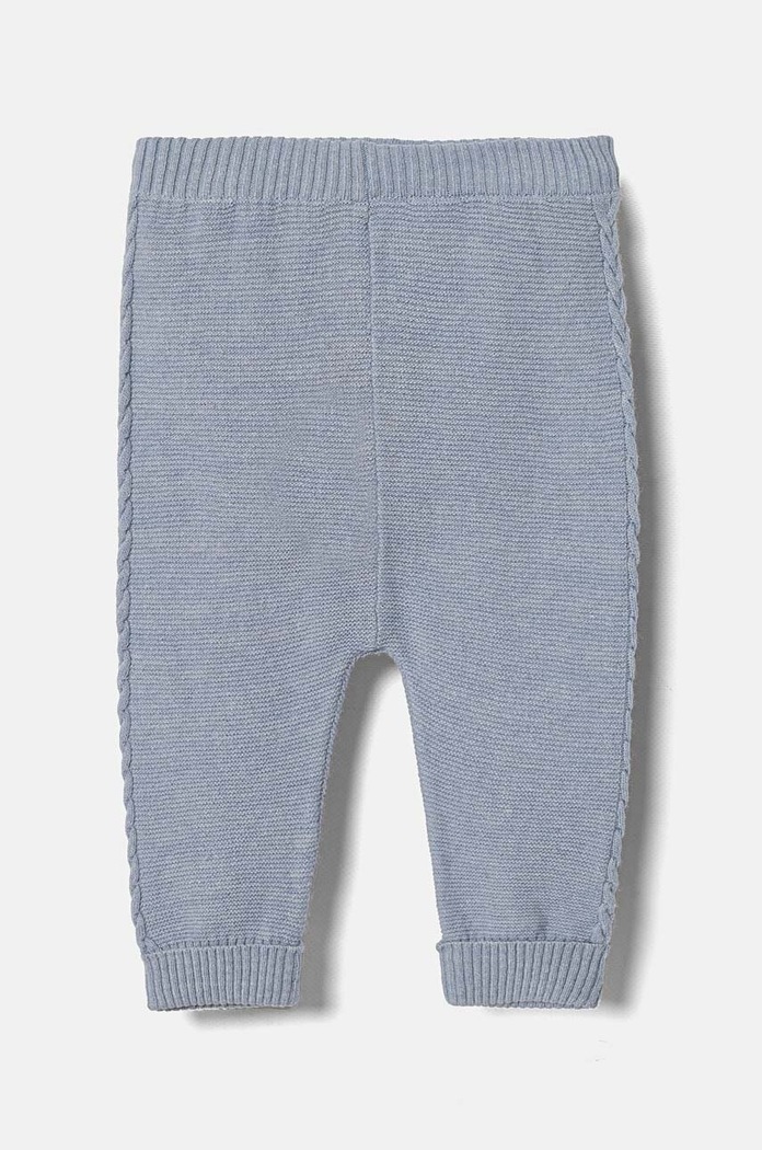 Kojenecké legíny s příměsí vlny United Colors of Benetton 1032AF005.W.Seasonal modrá AW24