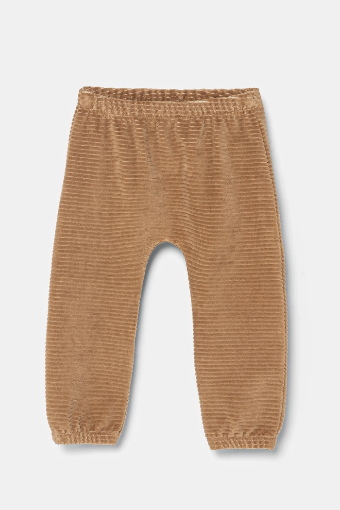 Hlače za bebe United Colors of Benetton 3MCDAF020.W.Seasonal smeđa AW24