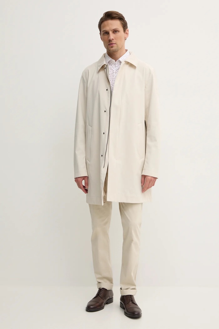 Calvin Klein spodnie K10K113696 beżowy SS25