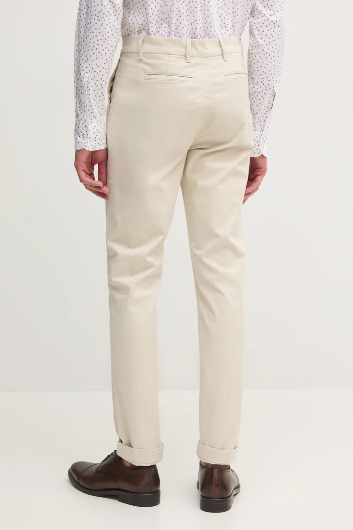 Odzież Calvin Klein spodnie K10K113696 beżowy