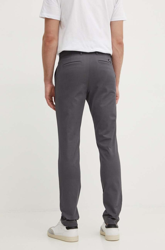 Odzież Calvin Klein spodnie K10K113696 szary