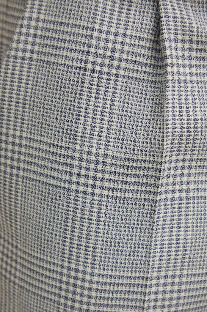 Spodnie wełniane BOSS 50521945 granatowy