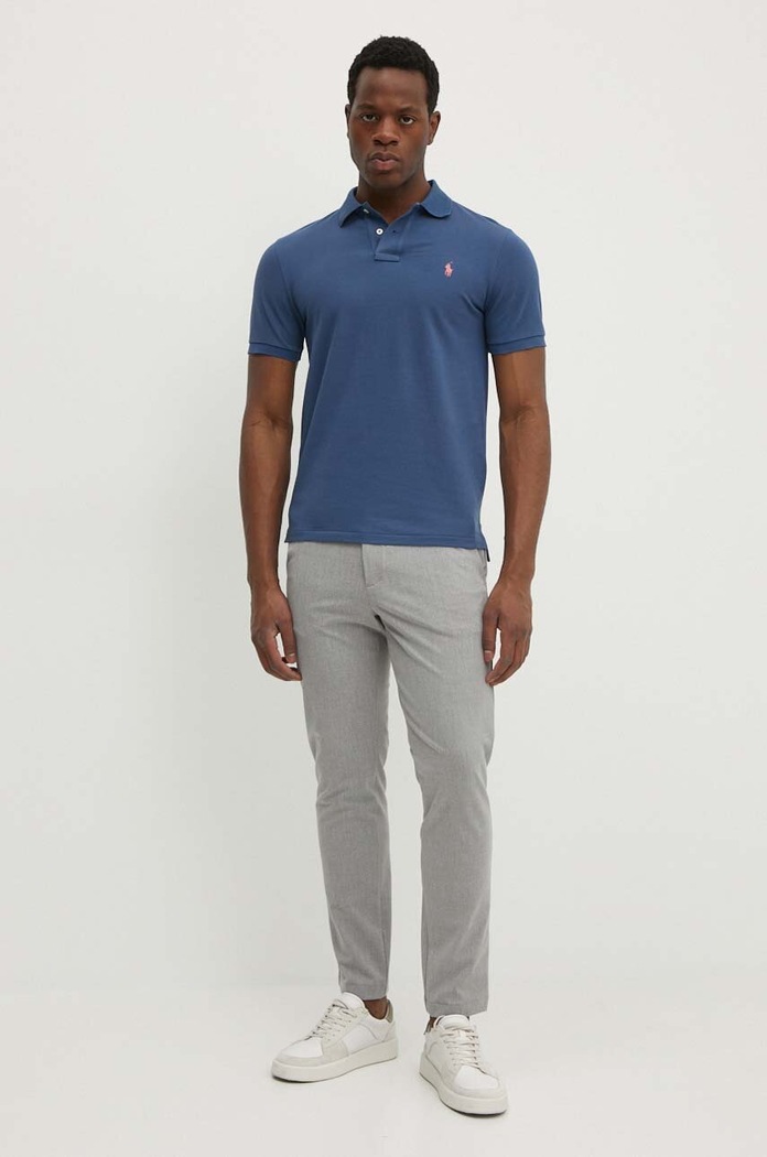 BOSS spodnie 50519121 szary AW24