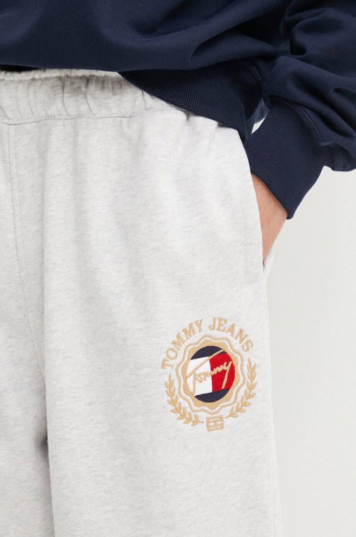 Tommy Jeans spodnie dresowe szary DM0DM19480