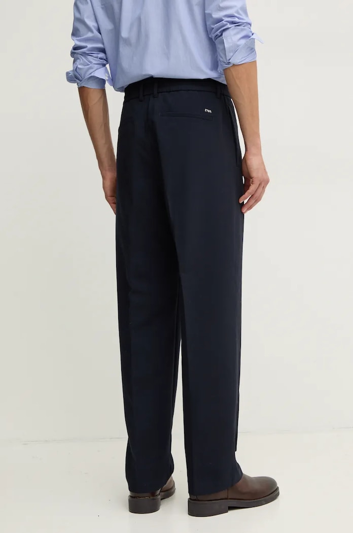 Oblečenie Nohavice Emporio Armani 6D1PF0.1NFTZ tmavomodrá