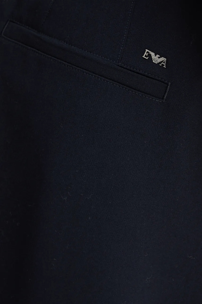 Nohavice Emporio Armani tmavomodrá 6D1PF0.1NFTZ