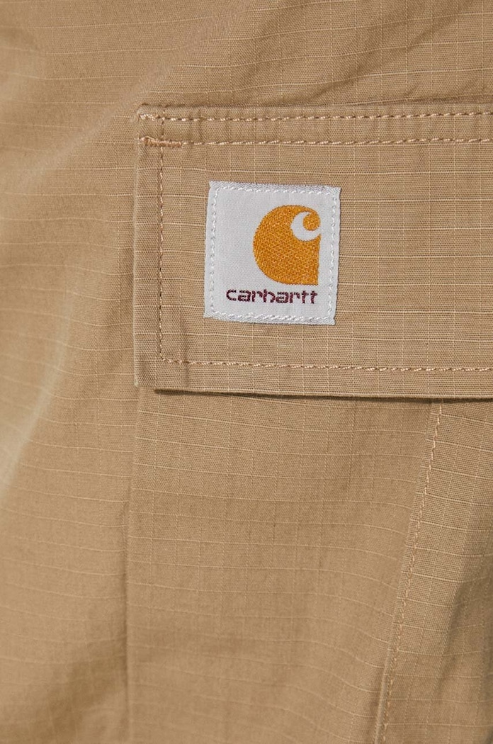 Carhartt WIP spodnie bawełniane Regular Cargo Pant I032467.8Y02 beżowy