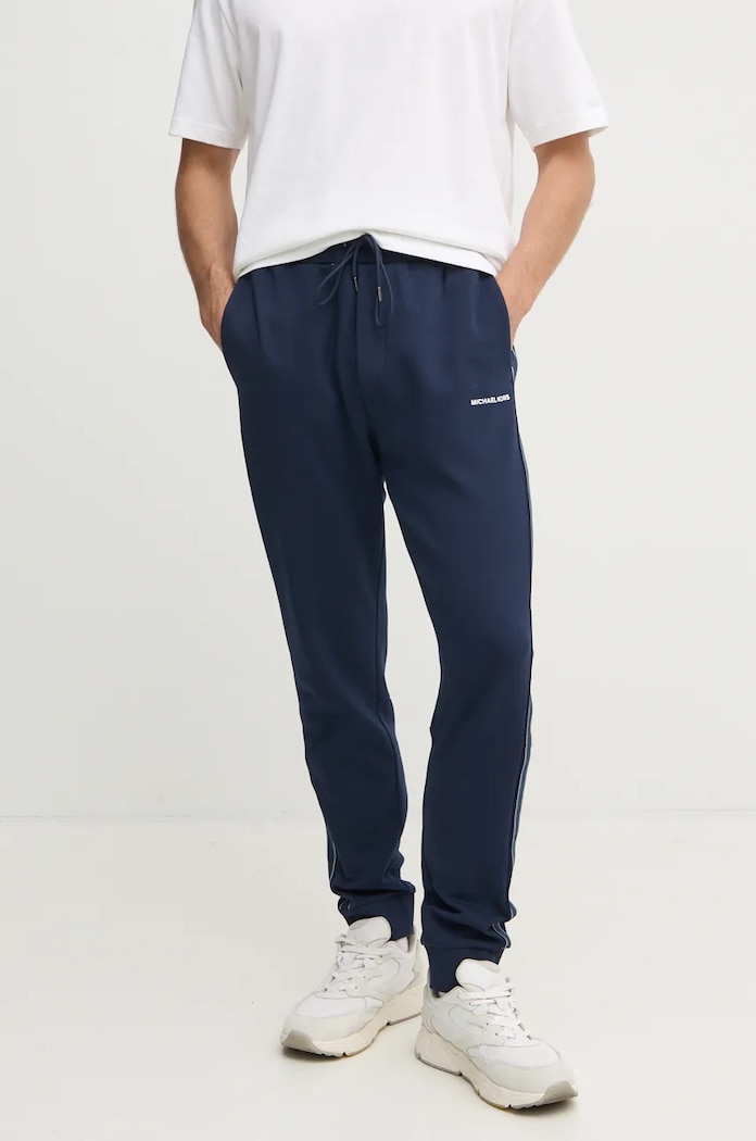 Tepláky Michael Kors CT4524J5MF tmavomodrá AW25