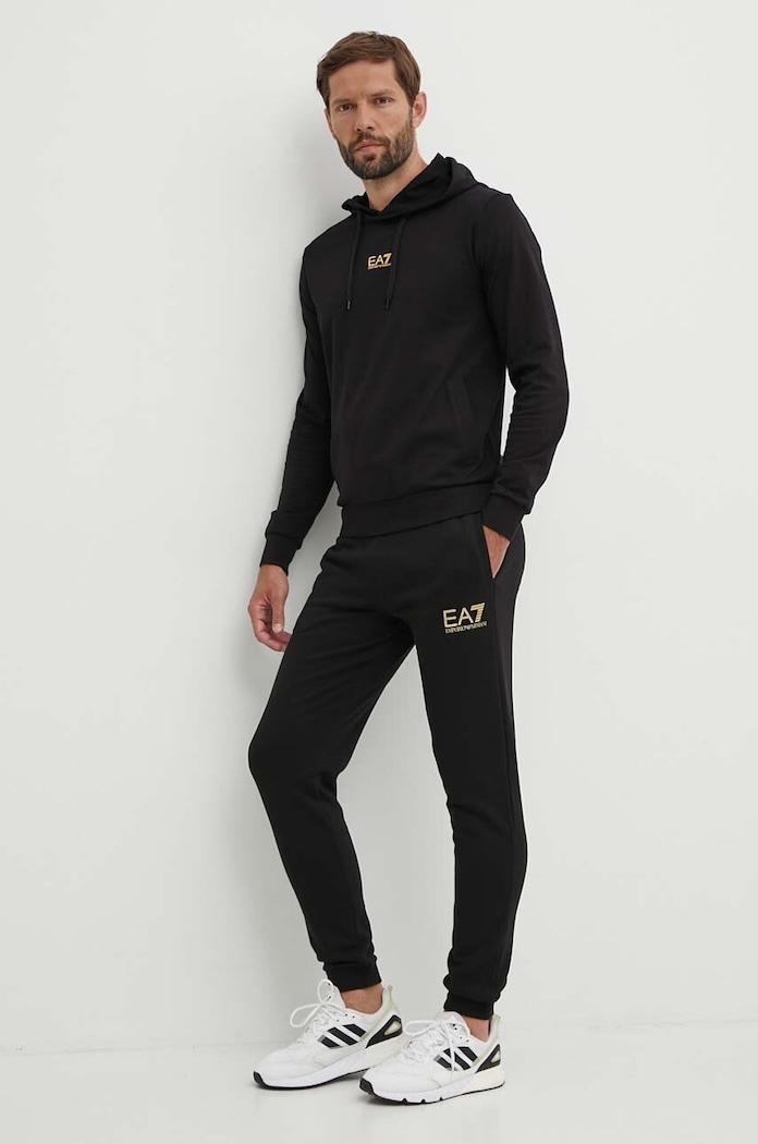 Спортен панталон EA7 Emporio Armani PJSHZ.6DPP59.1200 черен AW24