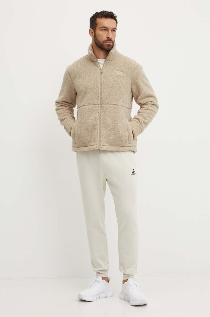 adidas spodnie dresowe Essentials JH1039 beżowy AW24