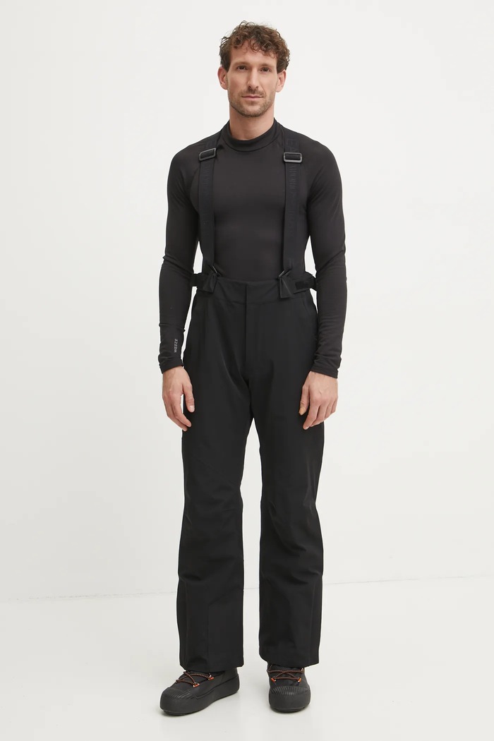 Ски панталон EA7 Emporio Armani Kitzbuhel Protectum текстил черен PNCJZ.6DPP27.1200