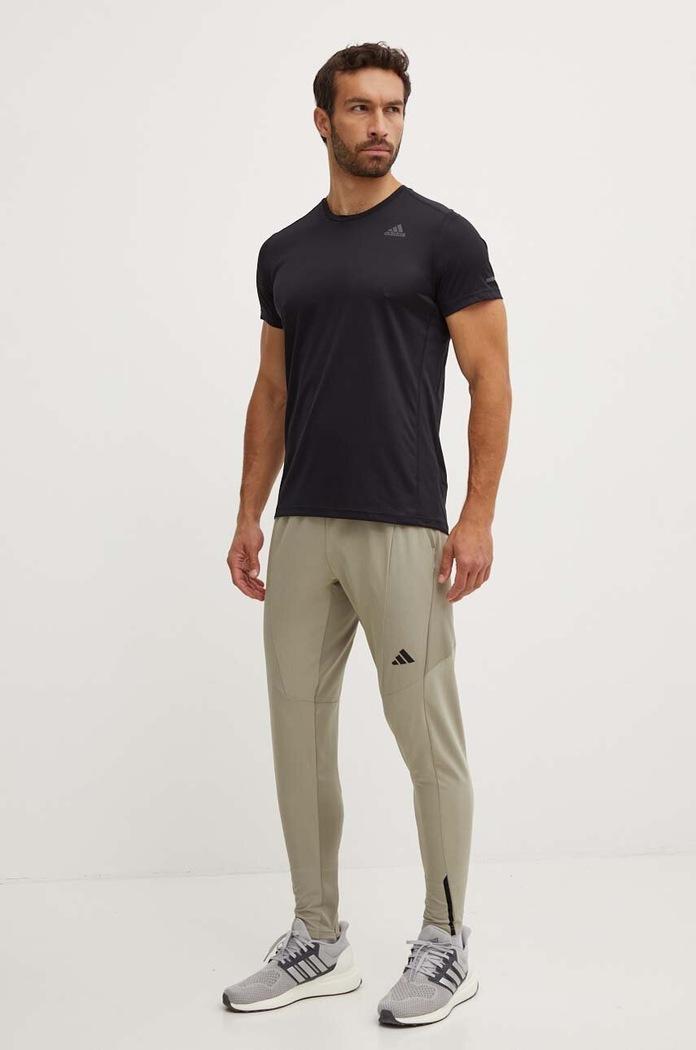 Tréninkové kalhoty adidas Performance Designed for Training JE6691 zelená AW24