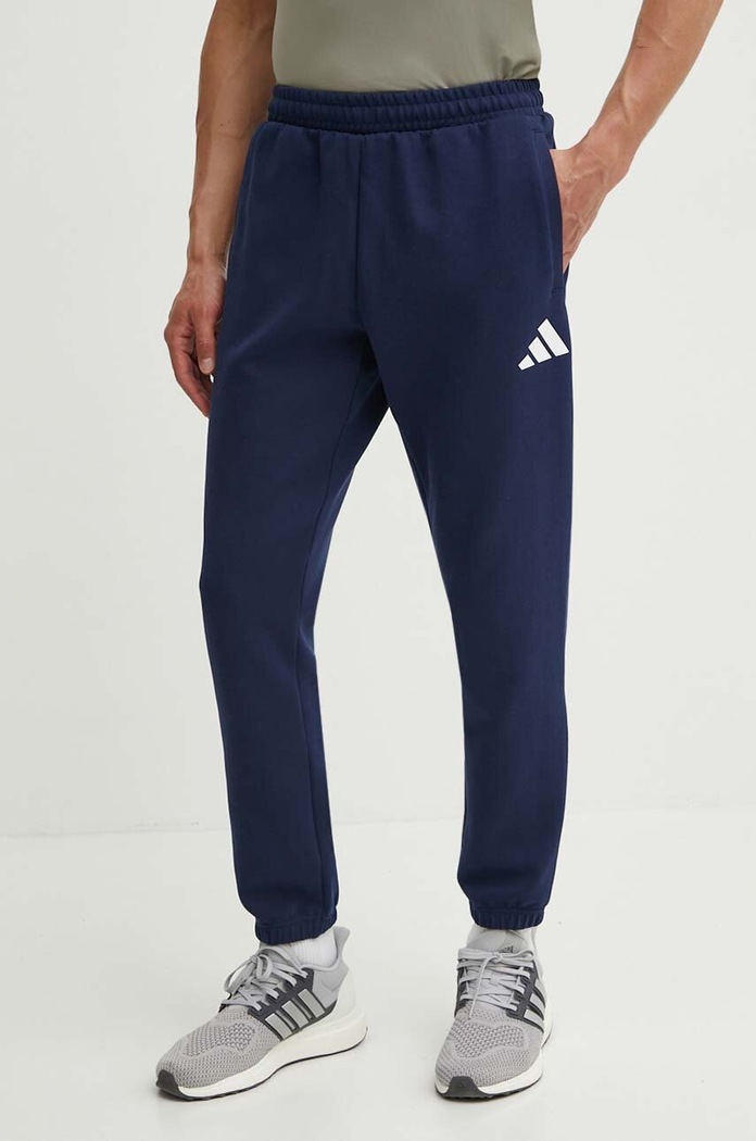 adidas Performance spodnie dresowe Polska dzianina granatowy JF6683