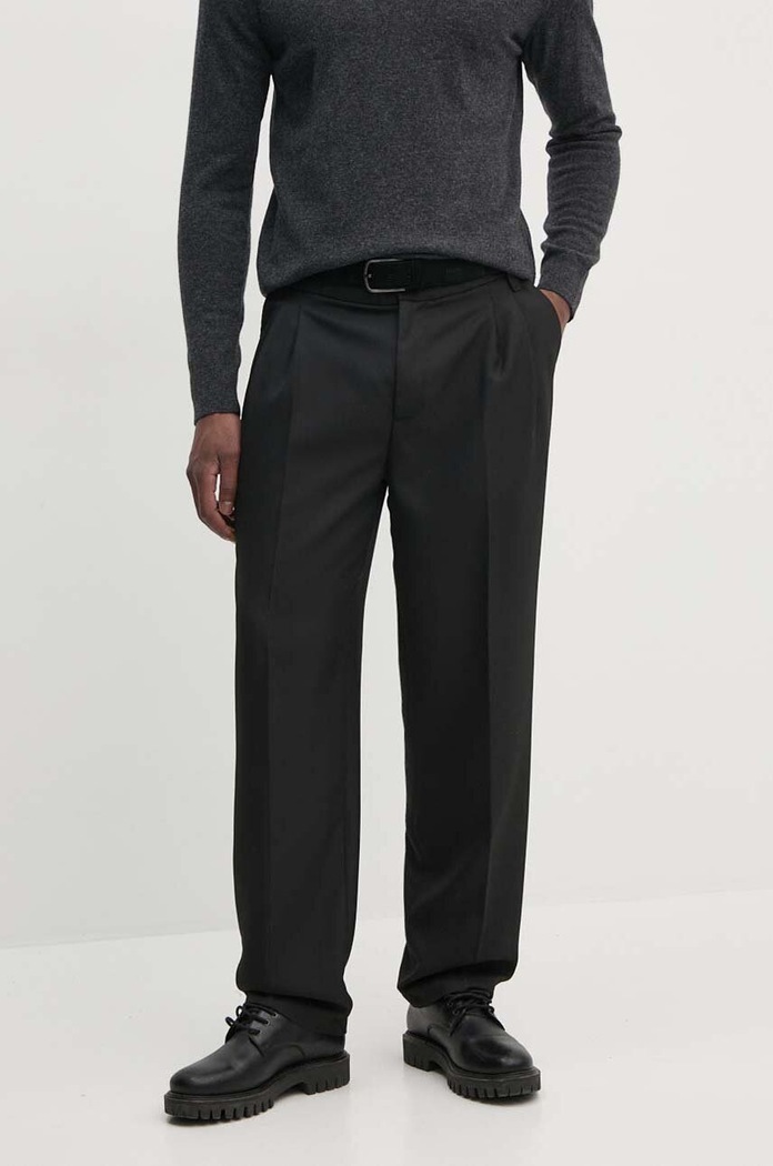 Versace Jeans Couture nadrág sima fekete 77GAA125.N0309