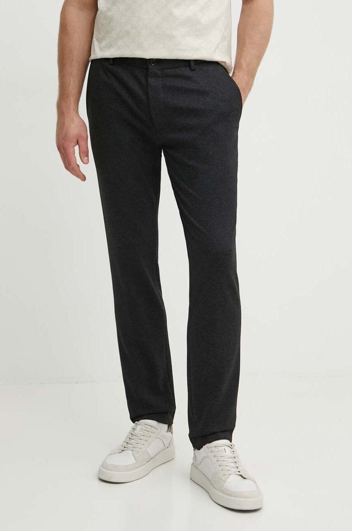 Joop! spodnie z elastanem szary 30043739