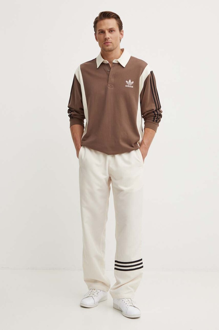 Tepláky adidas Originals JF9158 béžová AW24