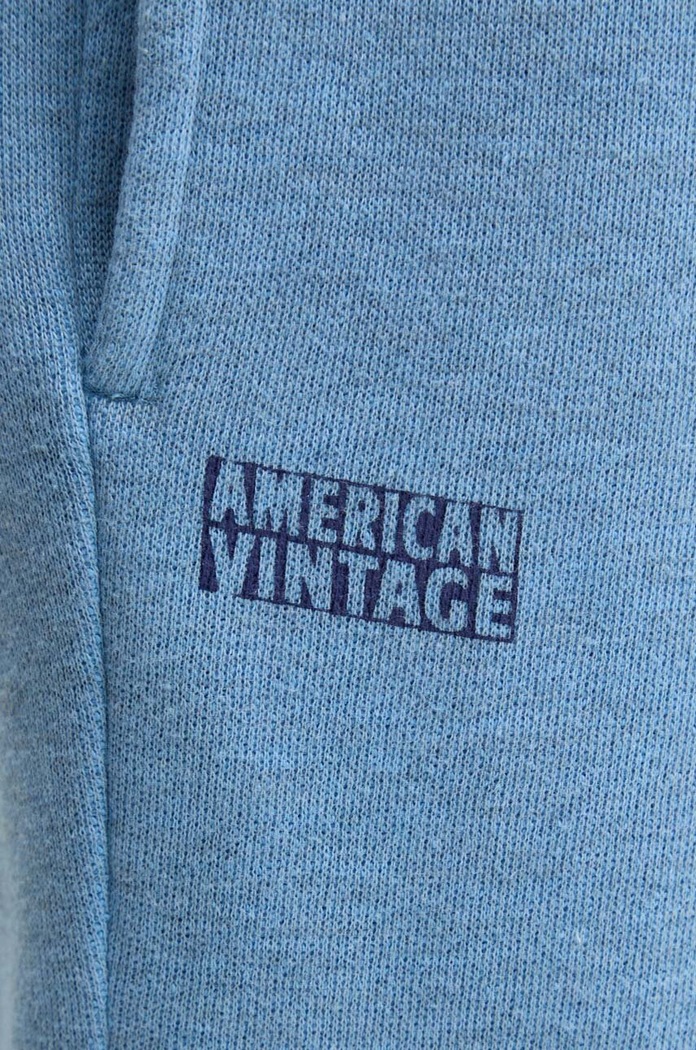 Tepláky American Vintage American Vintage MDOV05AH24 modrá