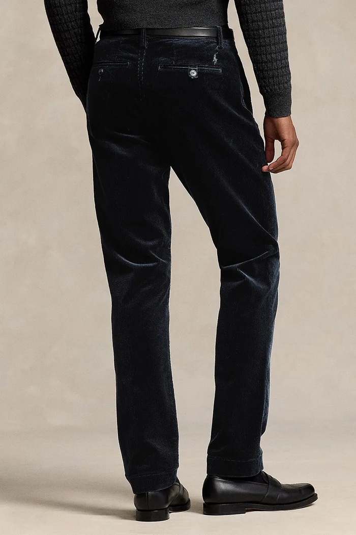 Îmbrăcăminte Polo Ralph Lauren pantaloni de catifea cord 710884820 negru