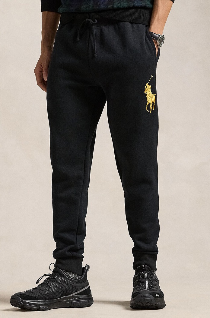 Polo Ralph Lauren spodnie dresowe 710952242 czarny AW24